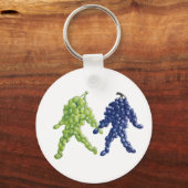 Traubenfreunde Schlüsselanhänger (Vorderseite)