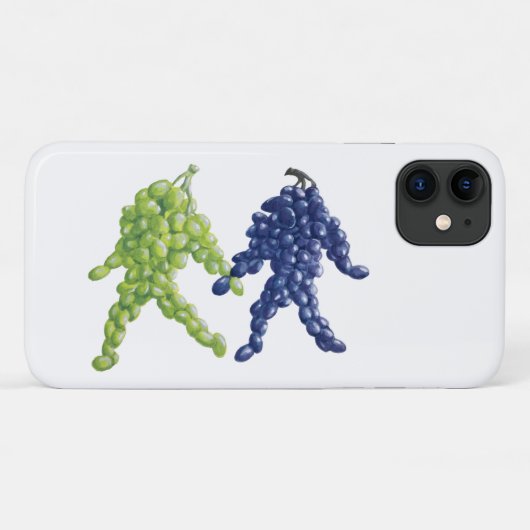 Traubenfreunde Telefoncase Case-Mate iPhone Hülle (Rückseite (Horizontal))