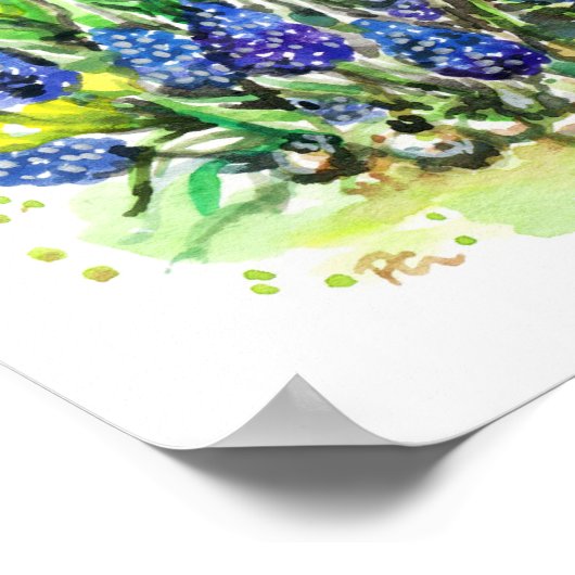 Traubengarten Poster (Ecke)