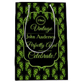 Traubengeschenktasche Mittlere Geschenktüte (Vorderseite)