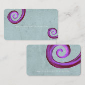 Traubengrube Vintag Visitenkarte (Vorne/Hinten)