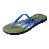 TraubenHyakinth Badesandalen (Schrägansicht)