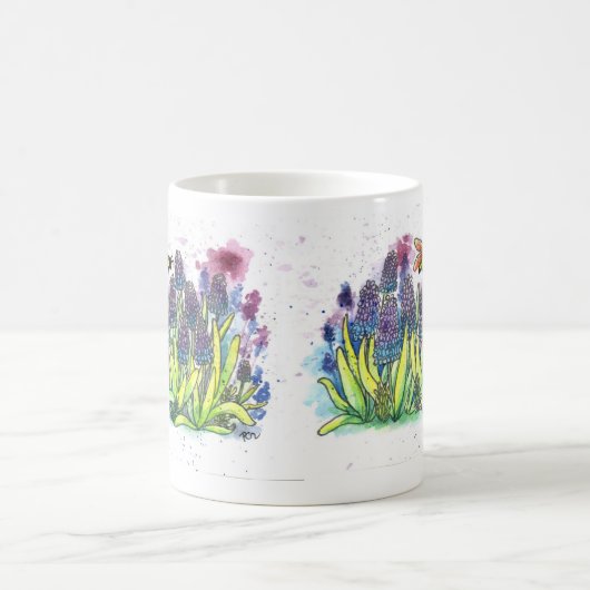 TraubenHyakinth Kaffeetasse (Mittel)