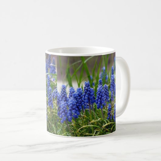 TraubenHyakinth Kaffeetasse (VorderseiteRechts)