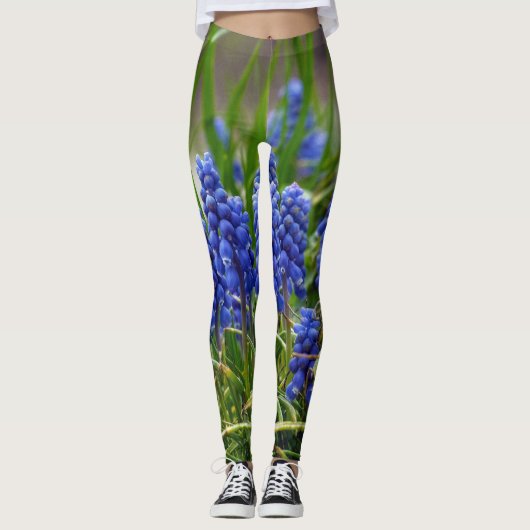 TraubenHyakinth Leggings (Vorderseite)
