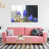 Traubenhyakinth Leinwanddruck (Insitu (Wohnzimmer))