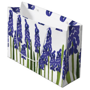 Traubenhyazinthe Lila Blau Blüte Blumen Große Geschenktüte