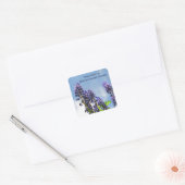 TraubenHyazinthen Buchzeichen ~ Aufkleber (Umschlag)