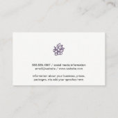 Traubenkern | Weinschiffe Visitenkarte (Rückseite)