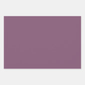 Traubenkiss Lila Farbe Geschenkpapier Set (Vorderseite 3)