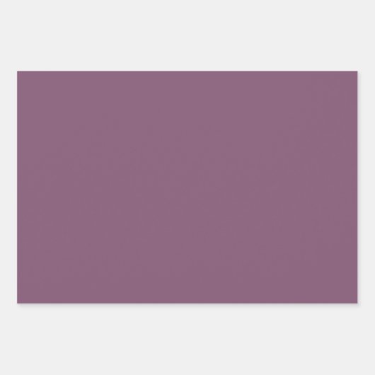 Traubenkiss Lila Farbe Geschenkpapier Set (Vorderseite 3)