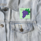 Traubenknopf Button (Beispiel)