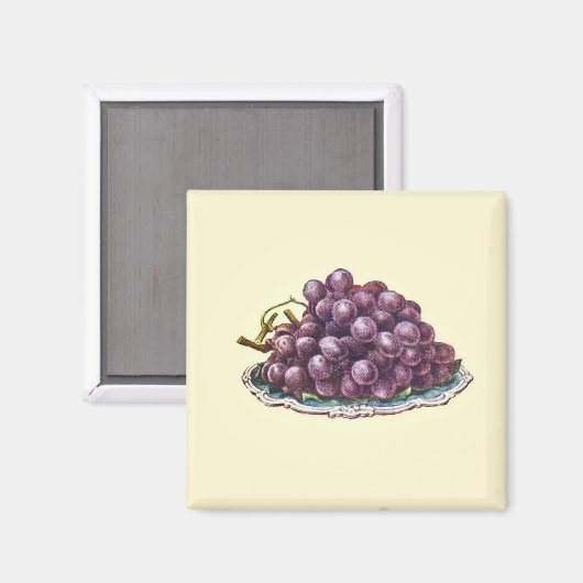 Traubenmagnet Magnet (Vorderseite/Rückseite)