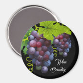 Traubenmagnet Magnet (Vorderseite/Rückseite)