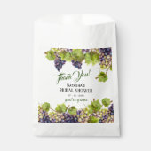 Traubenmediterraner Weinberg Geschenktütchen (Vorderseite)