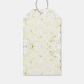 Traubenmediterraner Weingarten Geschenkanhänger (Rückseite)