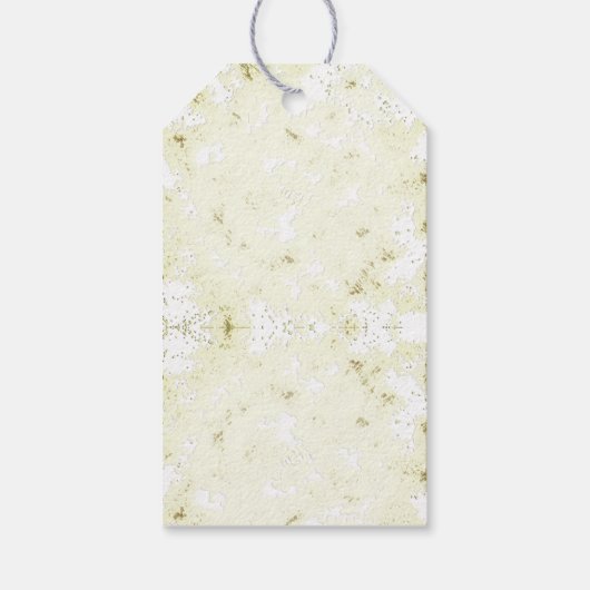 Traubenmediterraner Weingarten Geschenkanhänger (Rückseite)