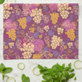 Traubenmostmuster Geschirrtuch (Gefaltet)