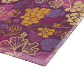 Traubenmostmuster Schneidebrett (Ecke)