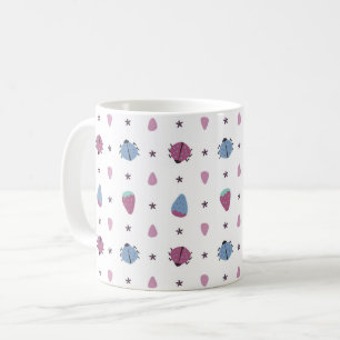 Traubenmuster Kaffeetasse