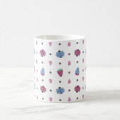 Traubenmuster Kaffeetasse (Mittel)