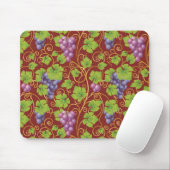 Traubenmuster Mousepad (Mit Mouse)