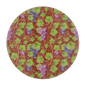 Traubenmuster Schneidebrett (Vorderseite)