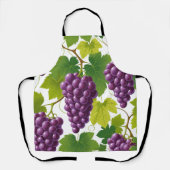 Traubenmuster Schürze (Vorderseite)