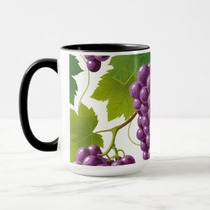 Traubenmuster Tasse