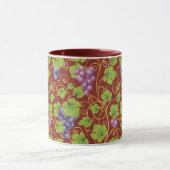 Traubenmuster Tasse (Zentrum)