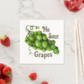 Traubenpapier Napkin Serviette (Beispiel)