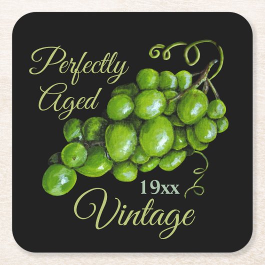 Traubenpapier Untersetzer (Vorderseite)