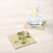 Traubenpapier-Untersetzer Rechteckiger Pappuntersetzer (Vor Ort)