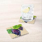 Traubenpapier-Untersetzer Untersetzer (Vor Ort)