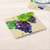 Traubenpapier-Untersetzer Untersetzer (angewinkelt)