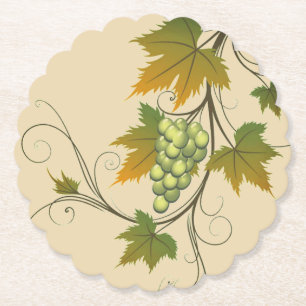 Traubenpapier-Untersetzer Untersetzer
