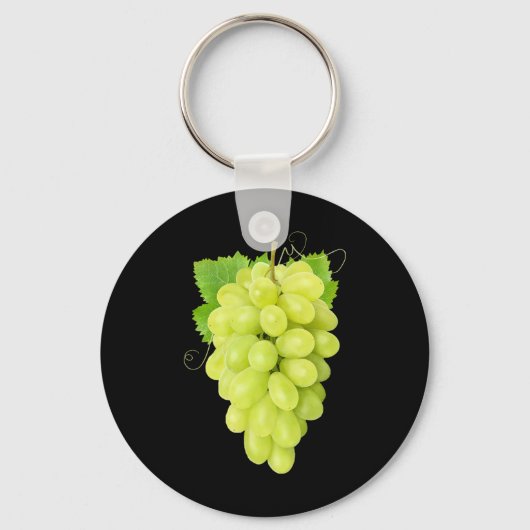 Traubenpflanzenkraut Feinschmecker Halloween Kostü Schlüsselanhänger (Vorderseite)
