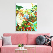 Traubenpflücker 1996 leinwanddruck (Insitu (Wohnzimmer))