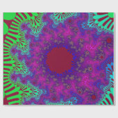 Traubenplash Sunburst Geschenkpapier (Flach)