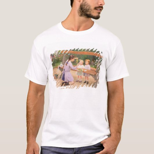 Traubenprobieren T-Shirt (Vorderseite)