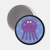 Traubenqualle Magnet (Vorderseite/Rückseite)