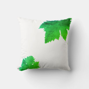 Traubenrebe Grüne Blätter Kissen Kissen Kissen Kis