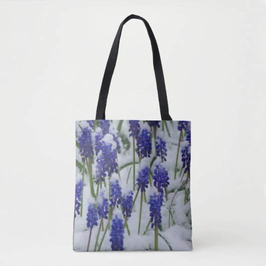 Traubenreste in Schneebacken Tasche (Vorderseite)