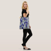 Traubenreste in Schneebacken Tasche (Am Model)