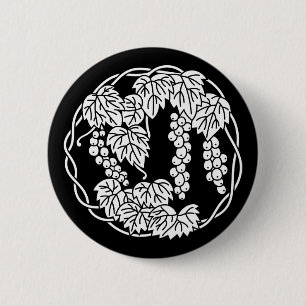 Traubenrund Button