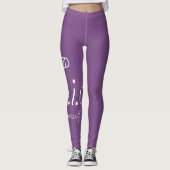Traubensaft Leggings (Vorderseite)
