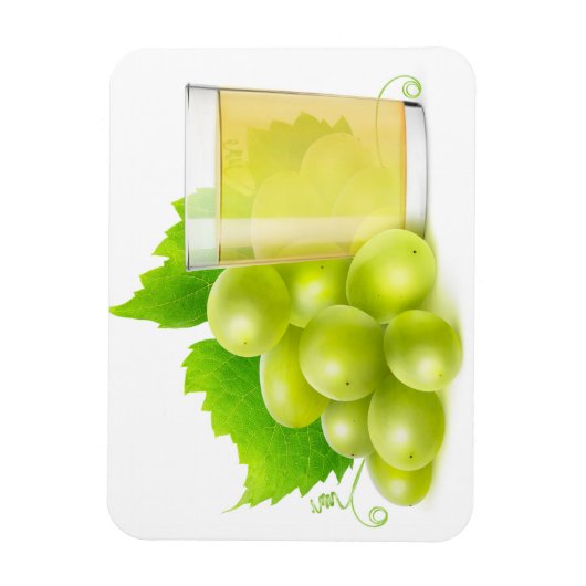 Traubensaft Magnet (Vertikal)