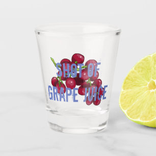 Traubensaft Schnapsglas