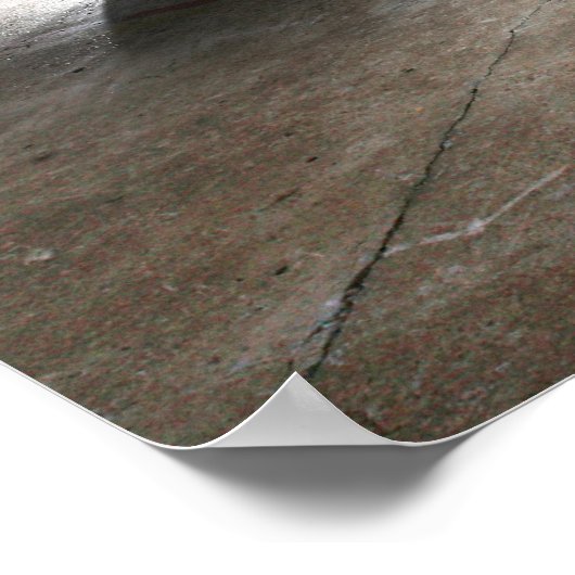 Traubensaft - Silberpflaster Poster (Ecke)