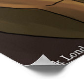 Traubenscheide Witziges Poster (Ecke)